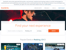 Tablet Screenshot of eventbrite.com.au