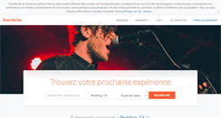 Desktop Screenshot of eventbrite.fr